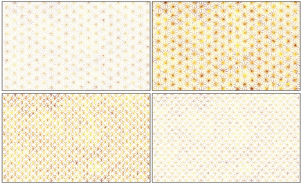 【商用利用可能】キラキラ和柄画像素材22枚セット