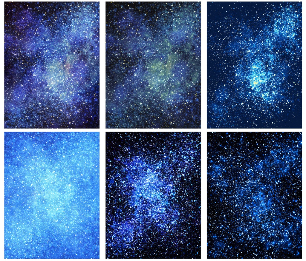 【商用利用可能】星空・宇宙風の画像素材13枚セット