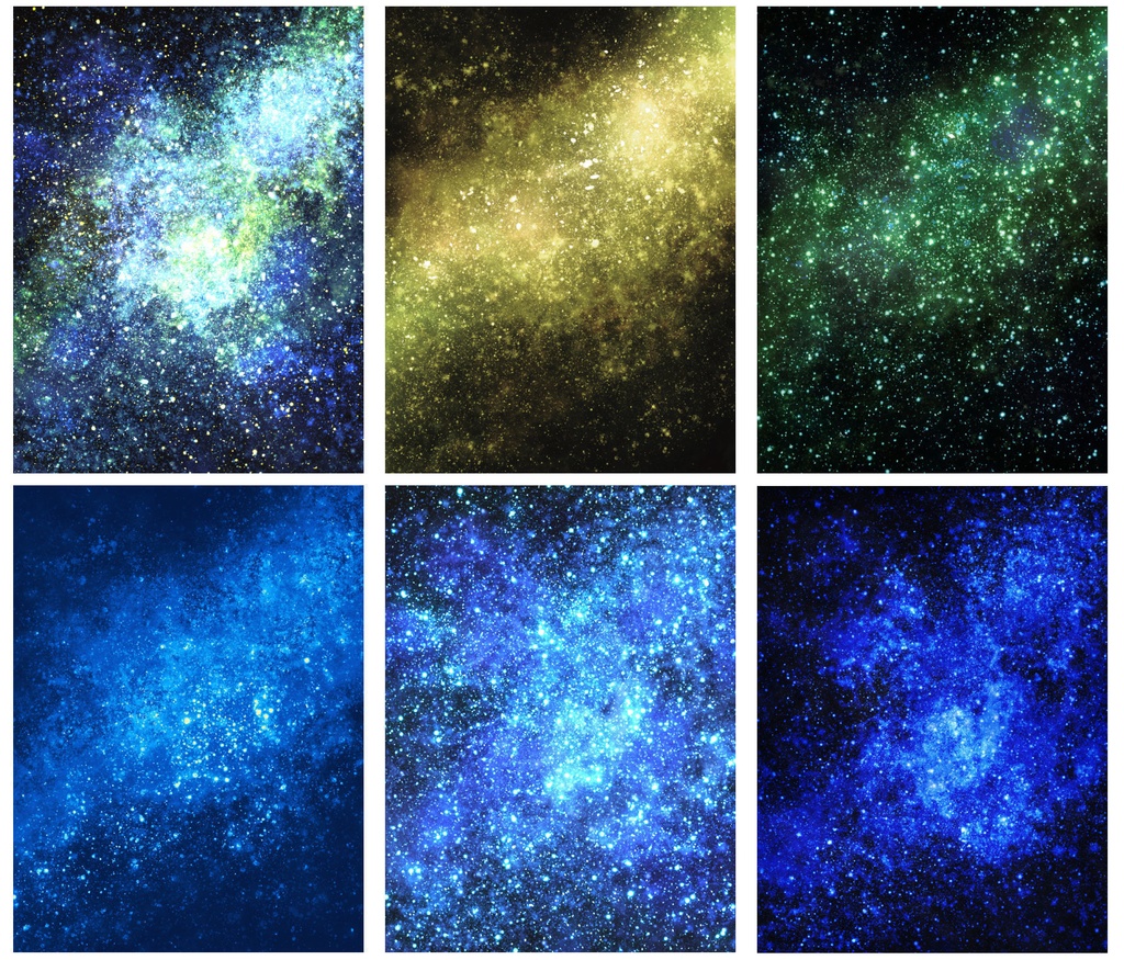 【商用利用可能】星空・宇宙風の画像素材13枚セット