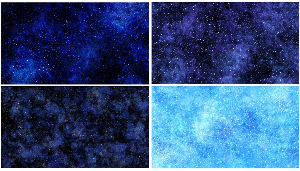 【商用利用可能】星空風の画像素材13枚セット