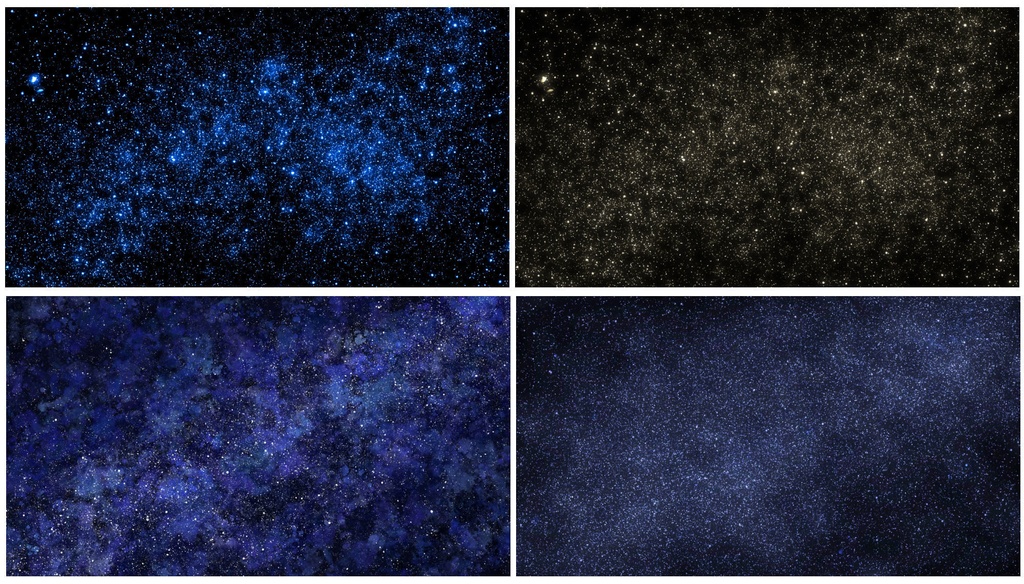 【商用利用可能】星空風の画像素材13枚セット