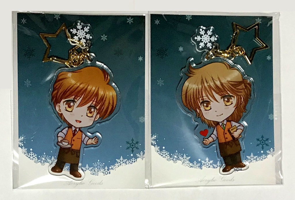 健小次カフェ・アクリルキーホルダー