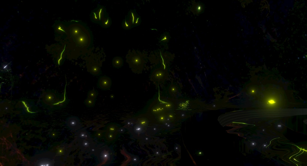 蛍 パーティクル