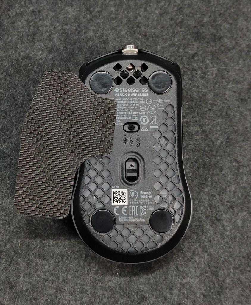 MODマウス用「カーボン・マウスフィンガーレスト」単品