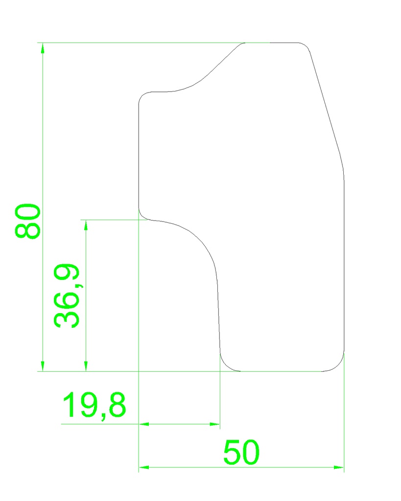MODマウス用「カーボン・マウスフィンガーレスト」単品