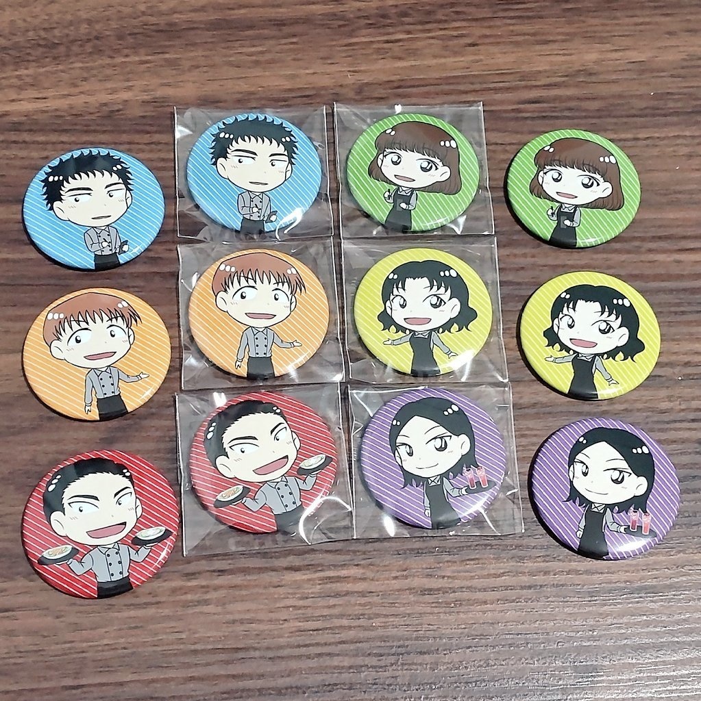 【創作男女】缶バッジ