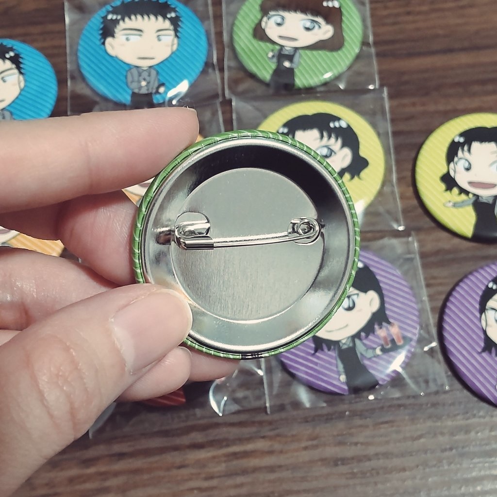 【創作男女】缶バッジ