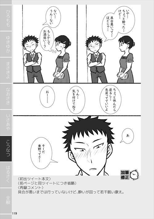 【創作男女】紙で再録を刷ってみる2