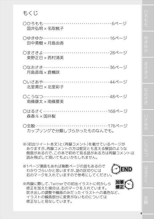 【創作男女】紙で再録を刷ってみる2