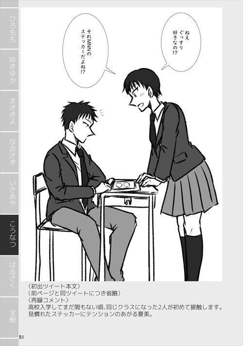 【創作男女】紙で再録を刷ってみる2