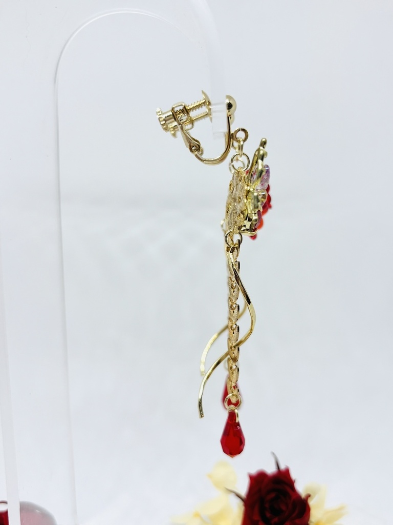 非公式 怪獣8号 日比野カフカ モチーフ イヤリング