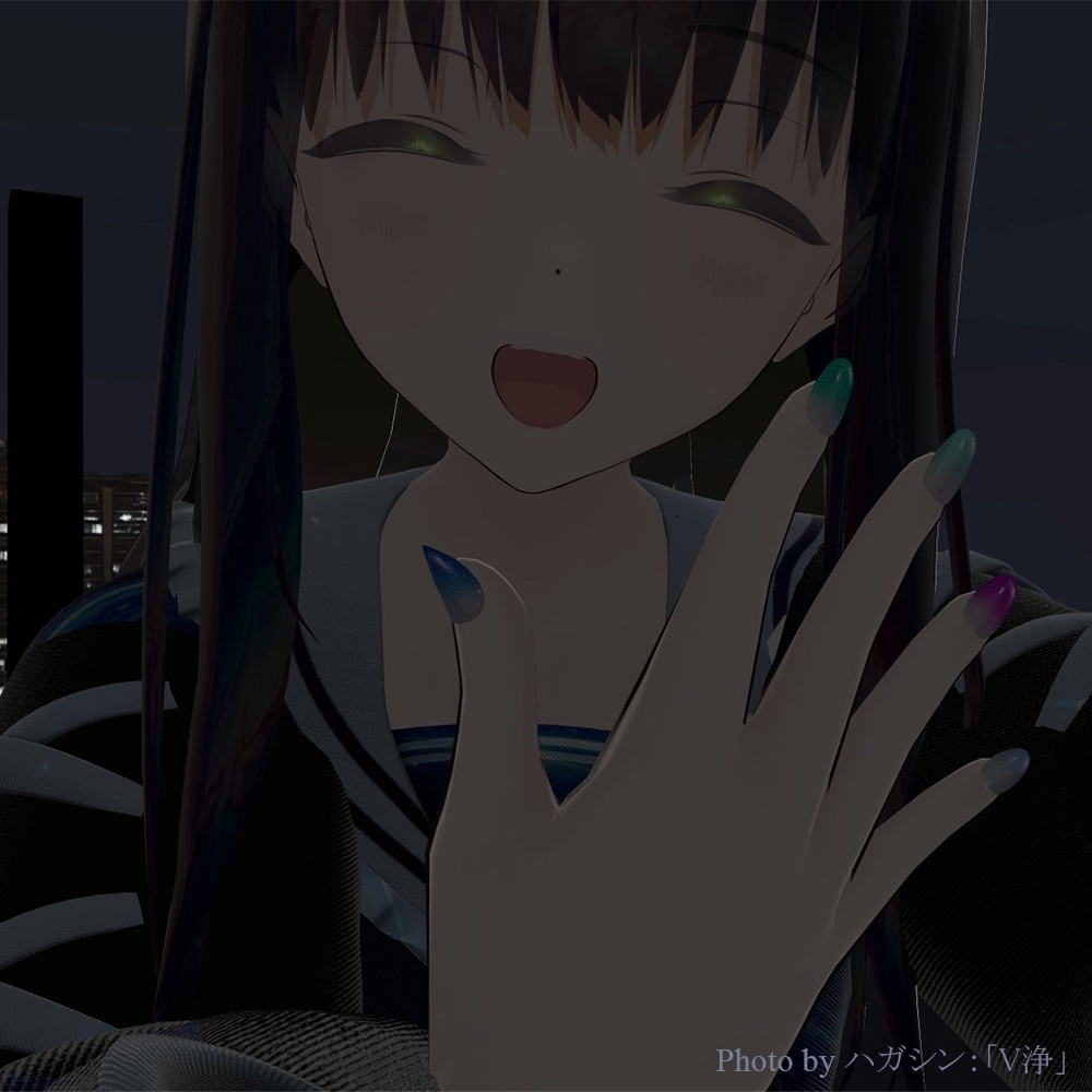【MDollnail対応】かき氷風ネイルVol.1【VRChat向け】
