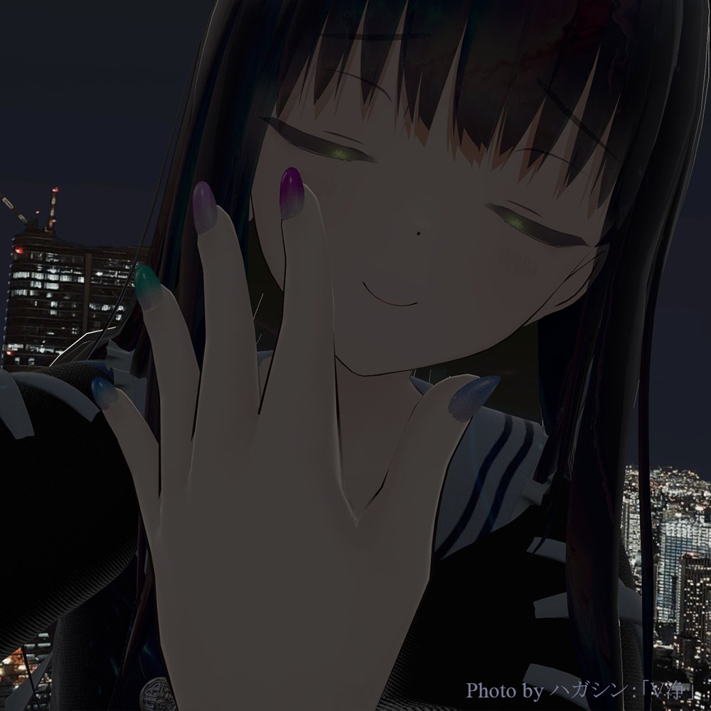 【MDollnail対応】かき氷風ネイルVol.1【VRChat向け】