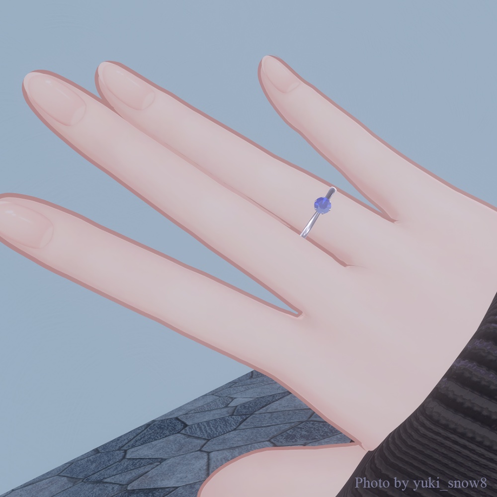エンゲージリング(全5色) 【VRChat向け】