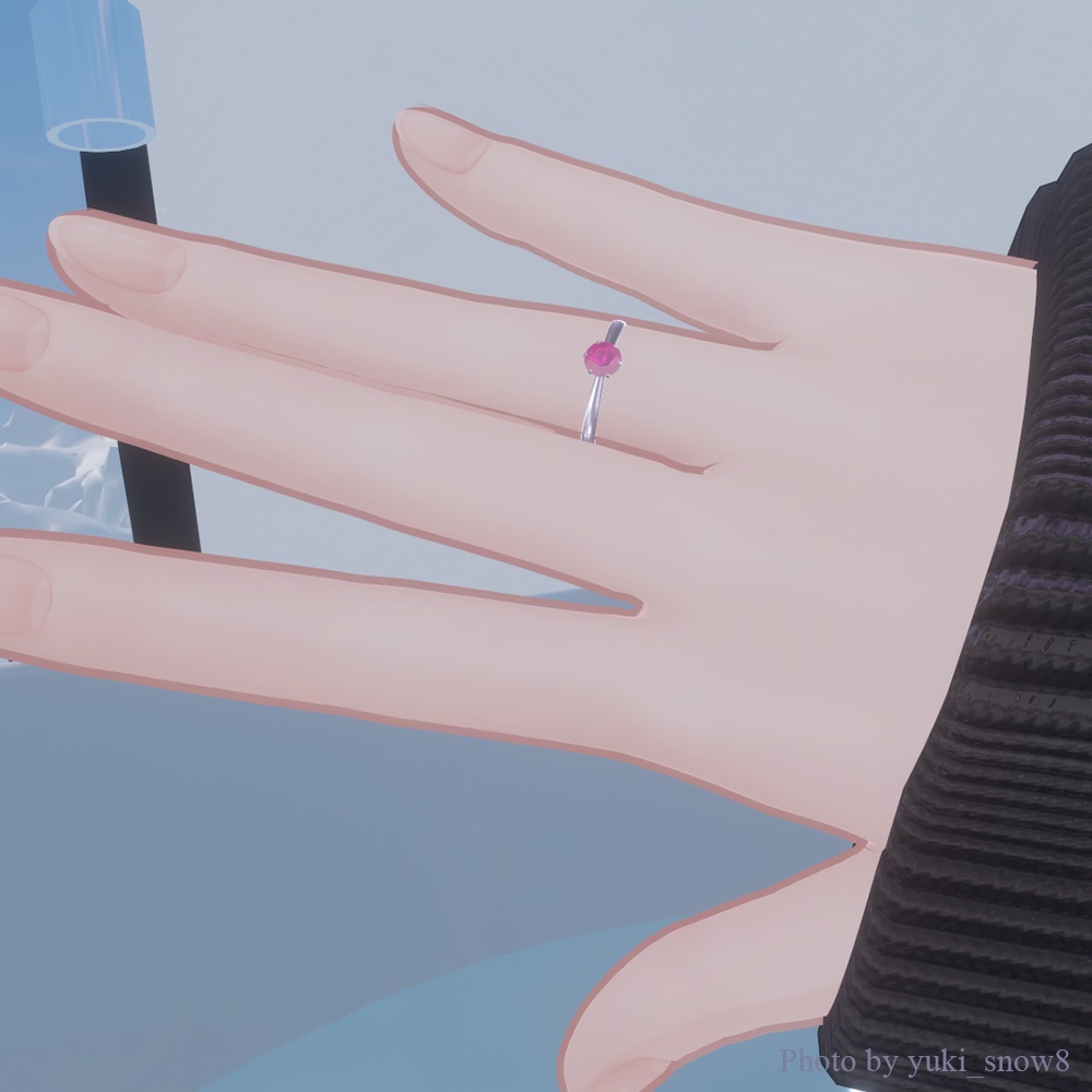 エンゲージリング(全5色) 【VRChat向け】