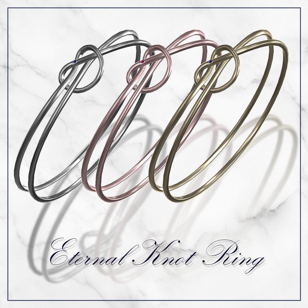 Eternal Knot Ring【VRChat向け】