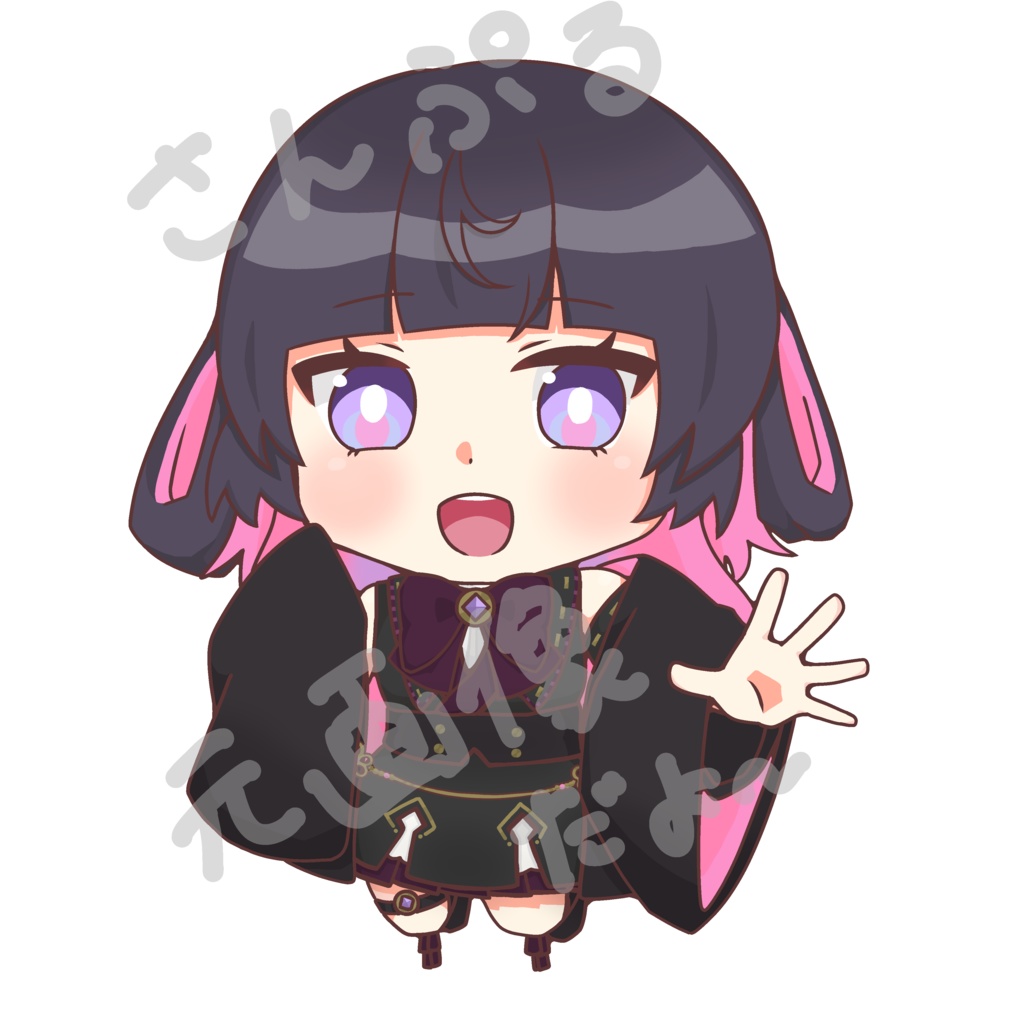 神楽うづめ(通常衣装)アクリルキーホルダー