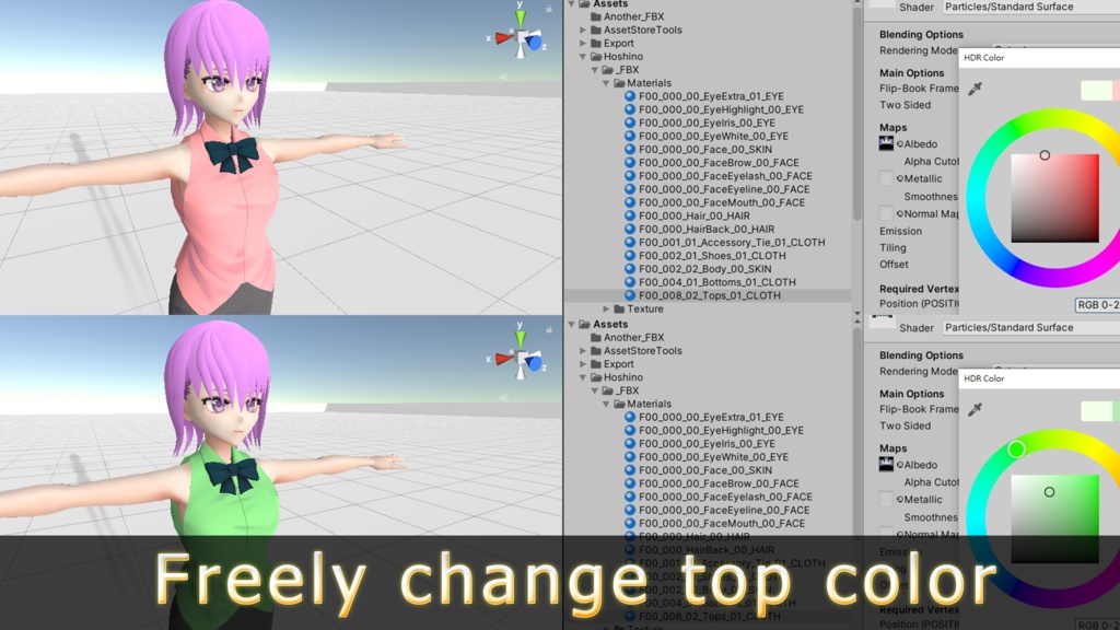 【Anime Character / alex94i60】Hoshino (V2)