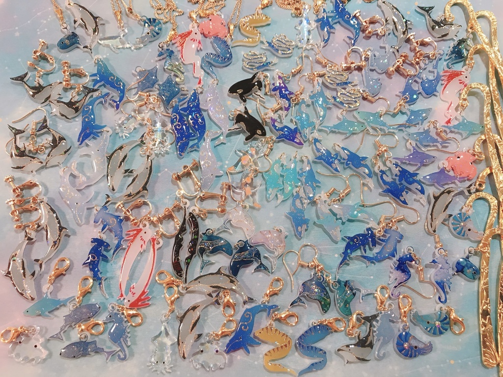 ラブカのピアス イヤリング あやる Booth