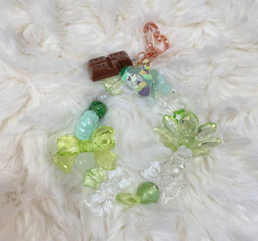 【忍たま】立花仙蔵 ビーズキーホルダー