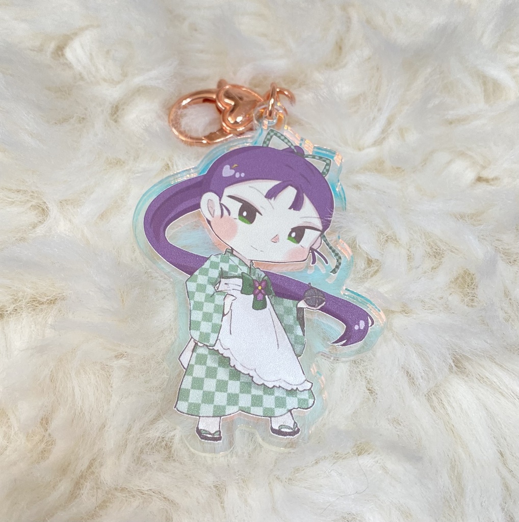 立花仙蔵 女装アクリルチャーム