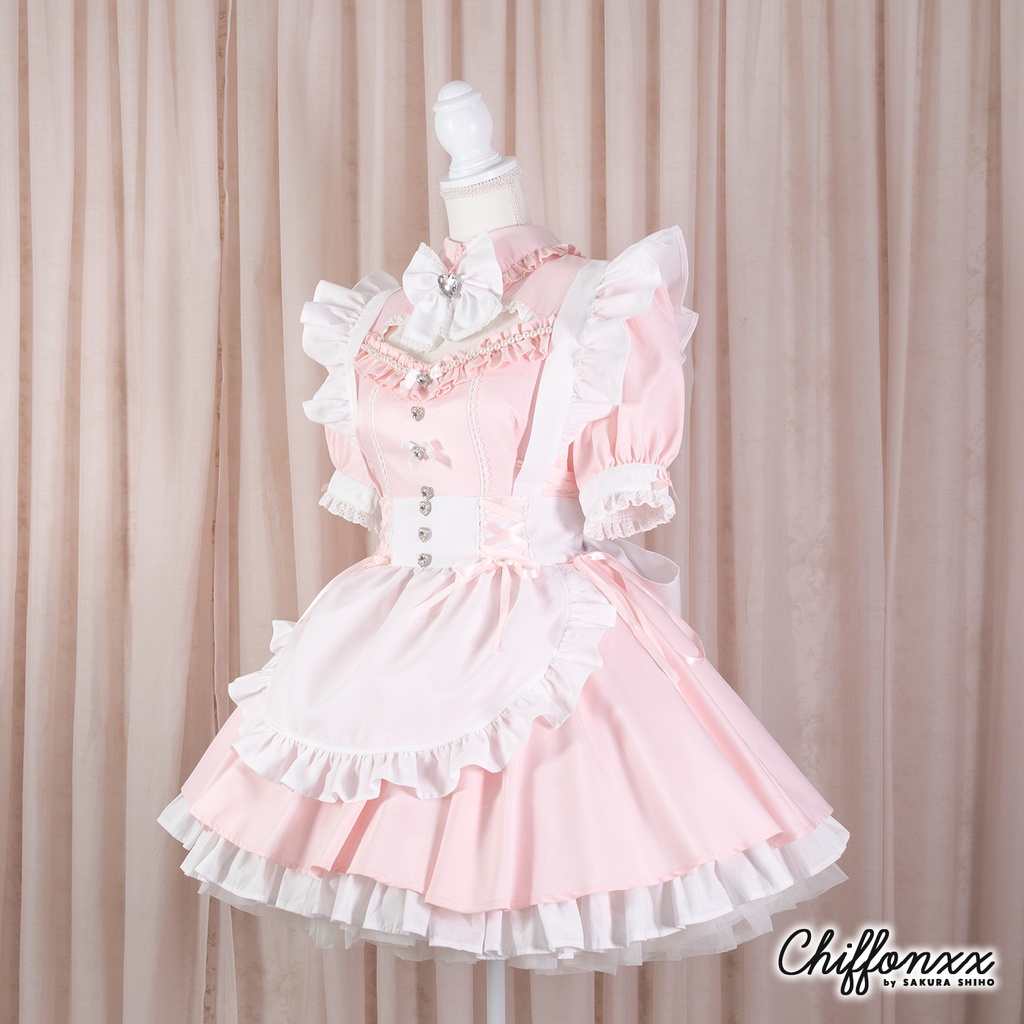 Chiffonxxオリジナルメイド服「BABY PINK」