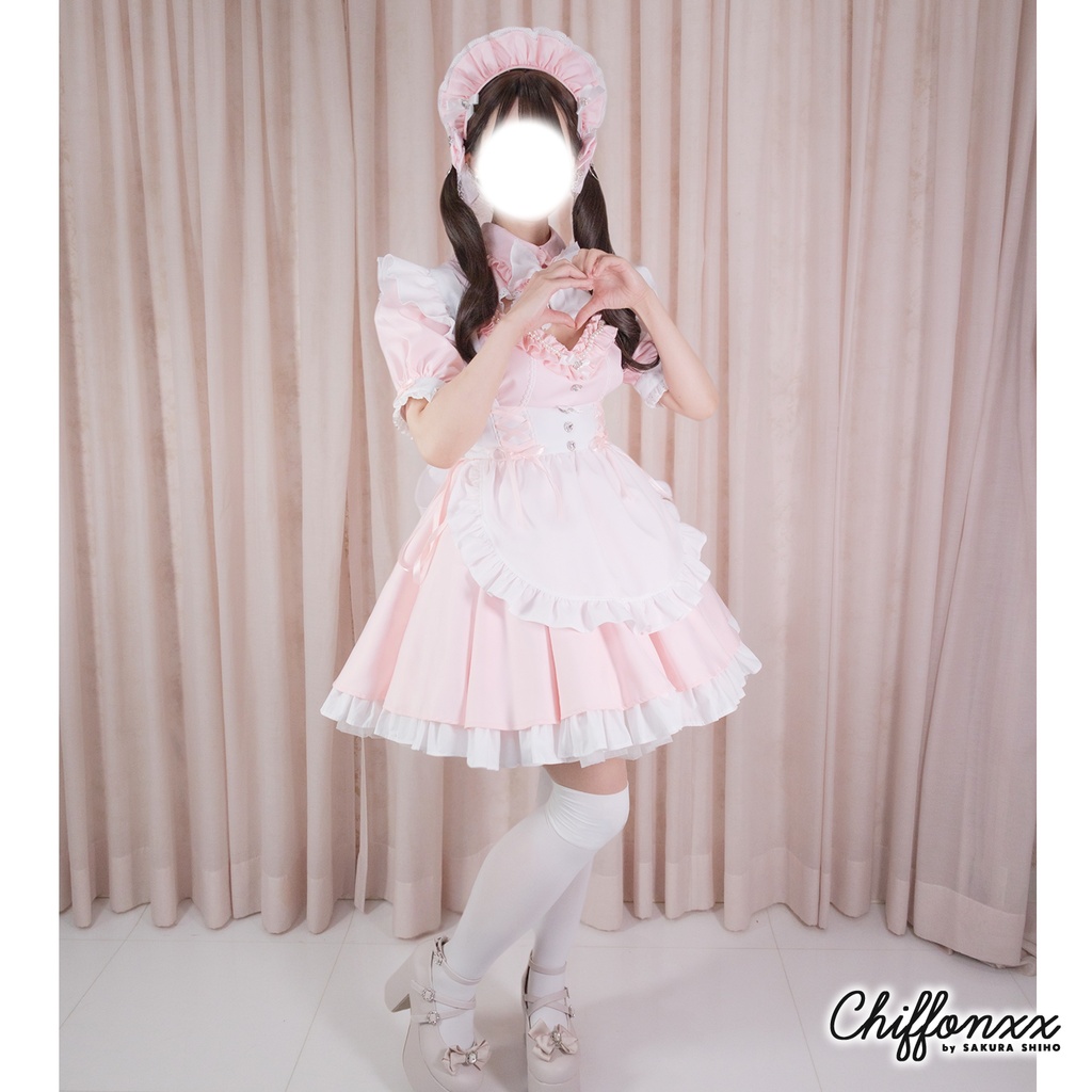 Chiffonxxオリジナルメイド服「BABY PINK」