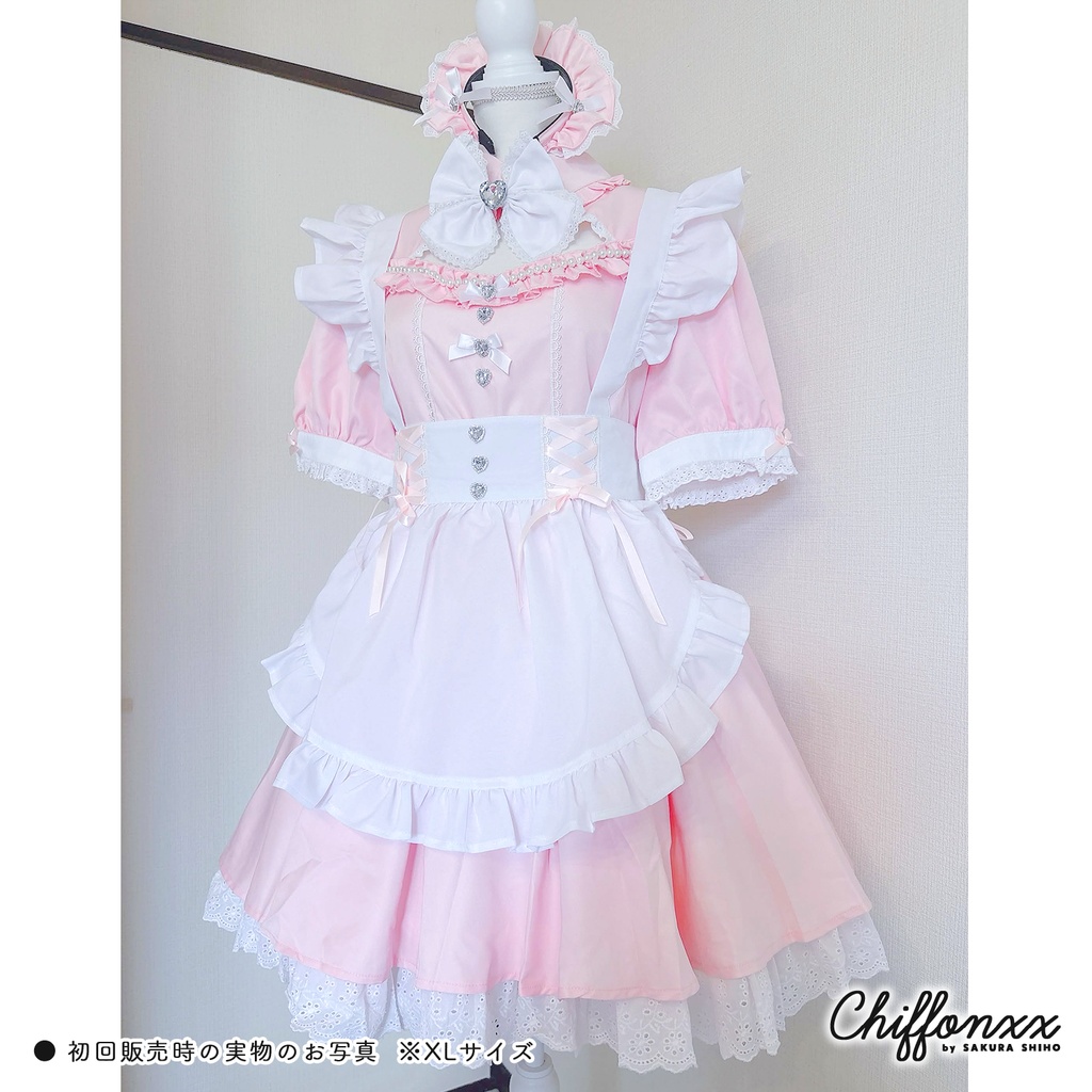 Chiffonxxオリジナルメイド服「BABY PINK」