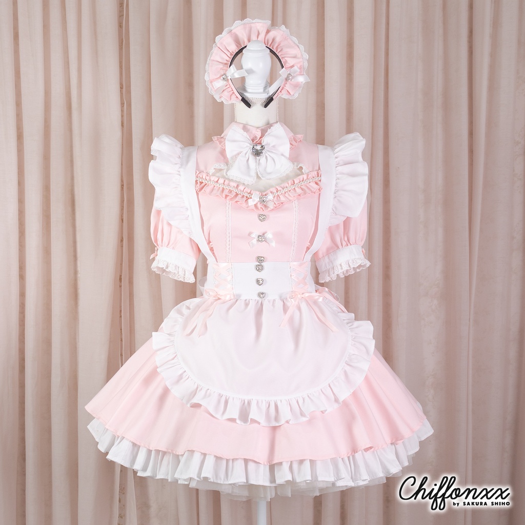 Chiffonxxオリジナルメイド服「BABY PINK」