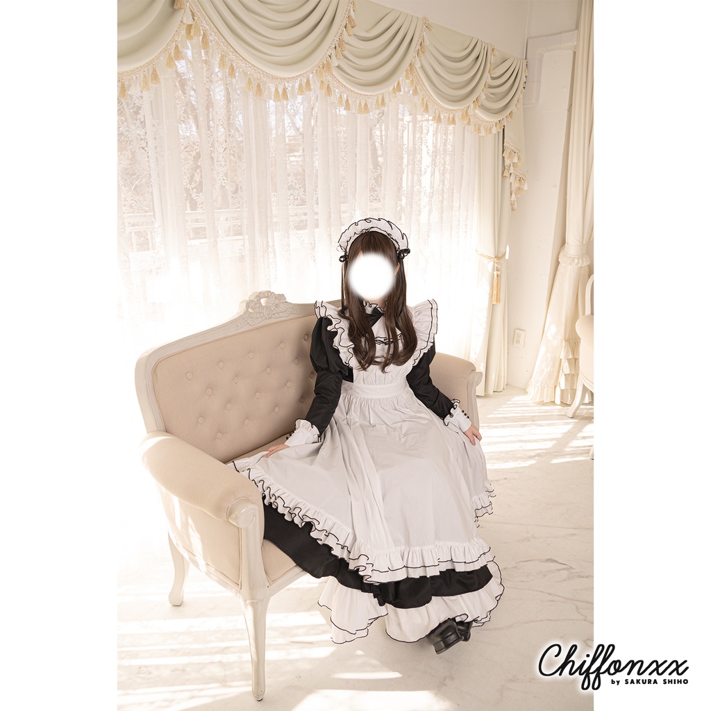 Chiffonxxオリジナルメイド服「 OYSTER WHITE 」