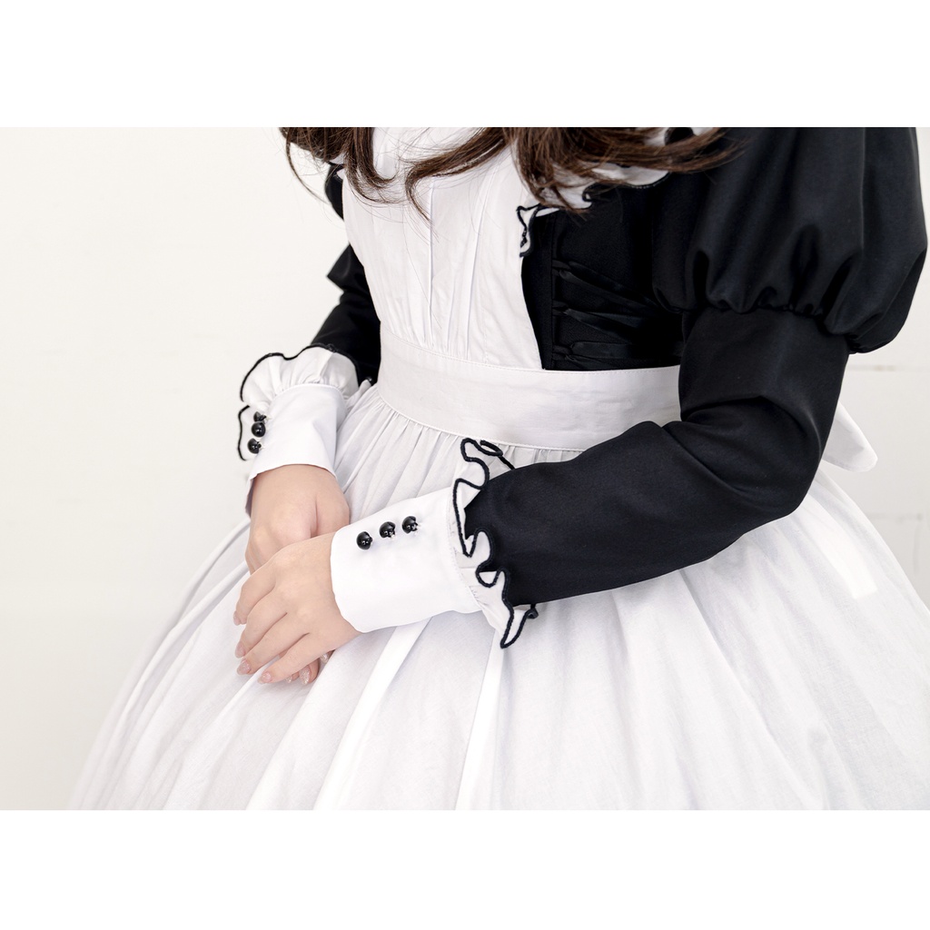 Chiffonxxオリジナルメイド服「 OYSTER WHITE 」