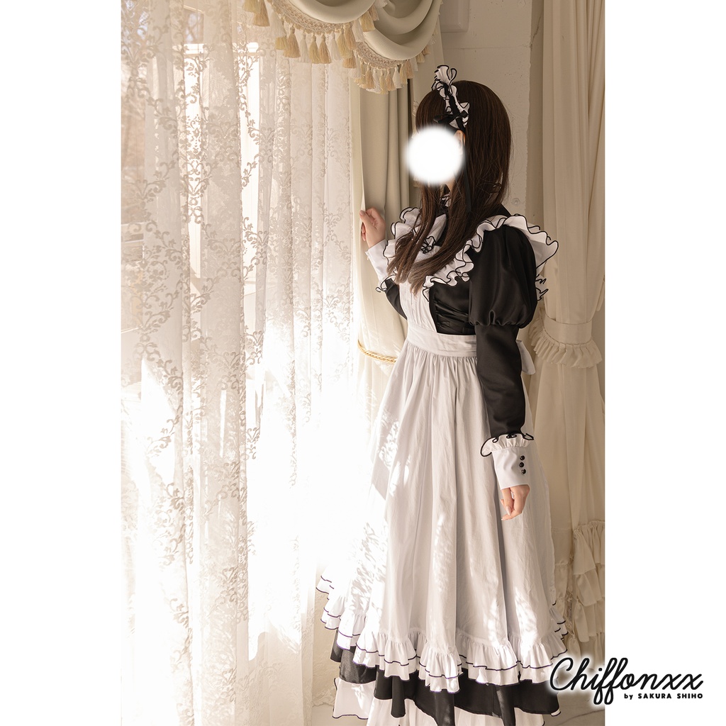 Chiffonxxオリジナルメイド服「 OYSTER WHITE 」