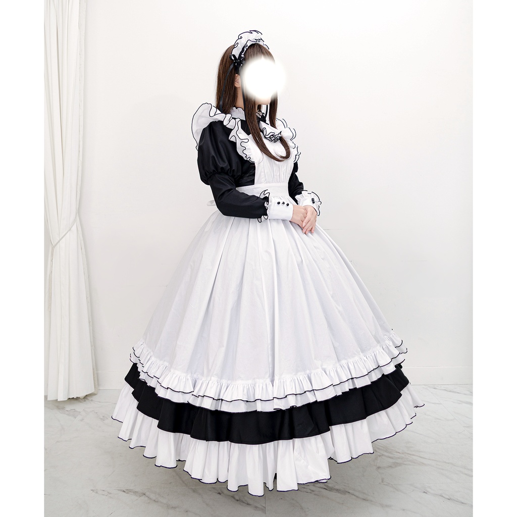 Chiffonxxオリジナルメイド服「 OYSTER WHITE 」