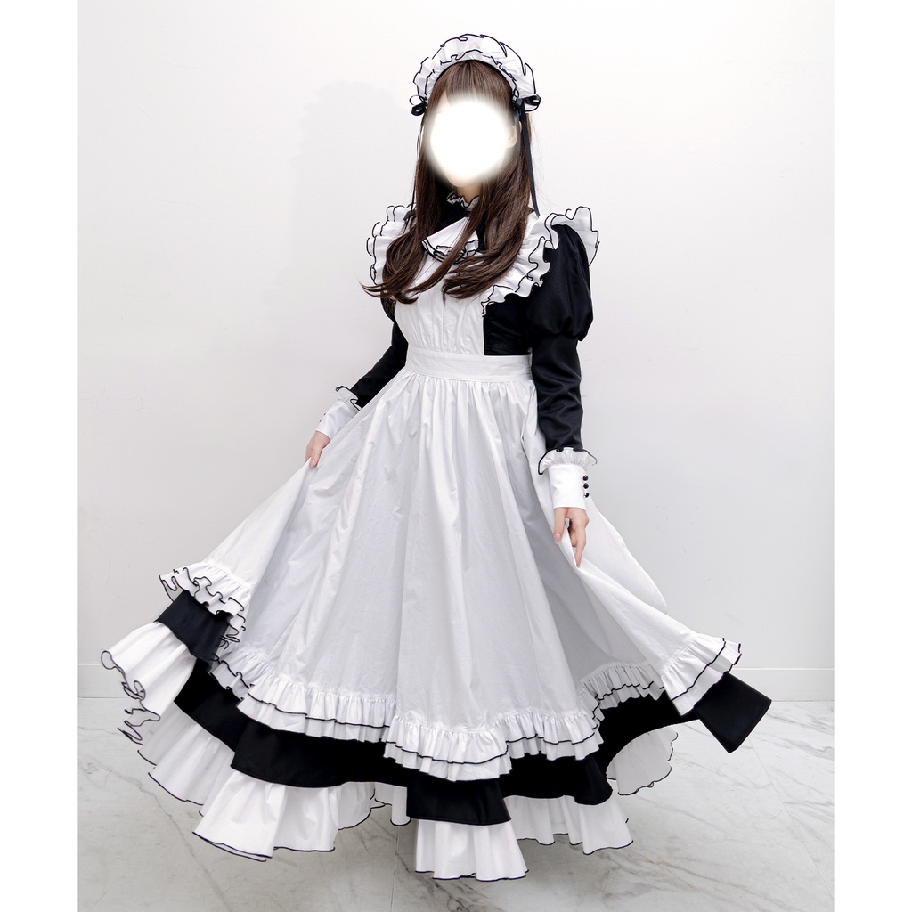 Chiffonxxオリジナルメイド服「 OYSTER WHITE 」