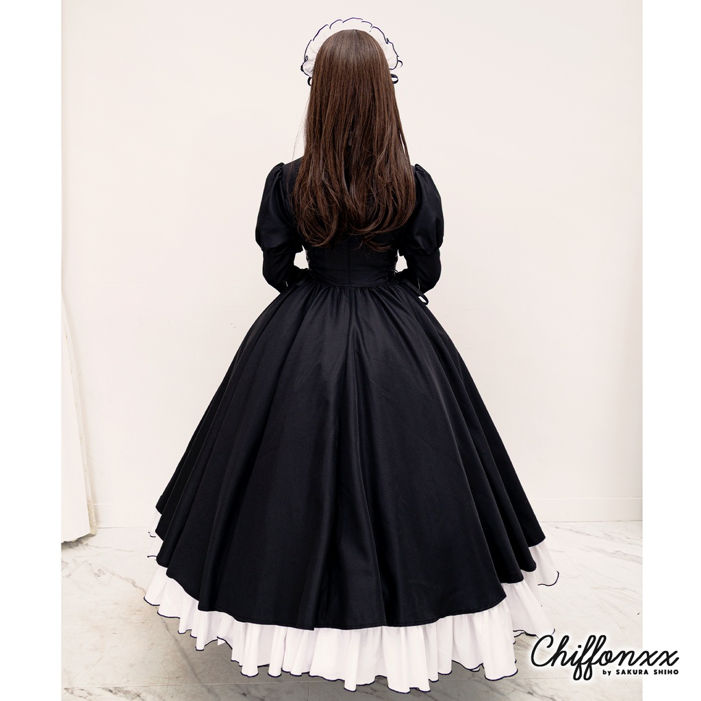 Chiffonxxオリジナルメイド服「 OYSTER WHITE 」