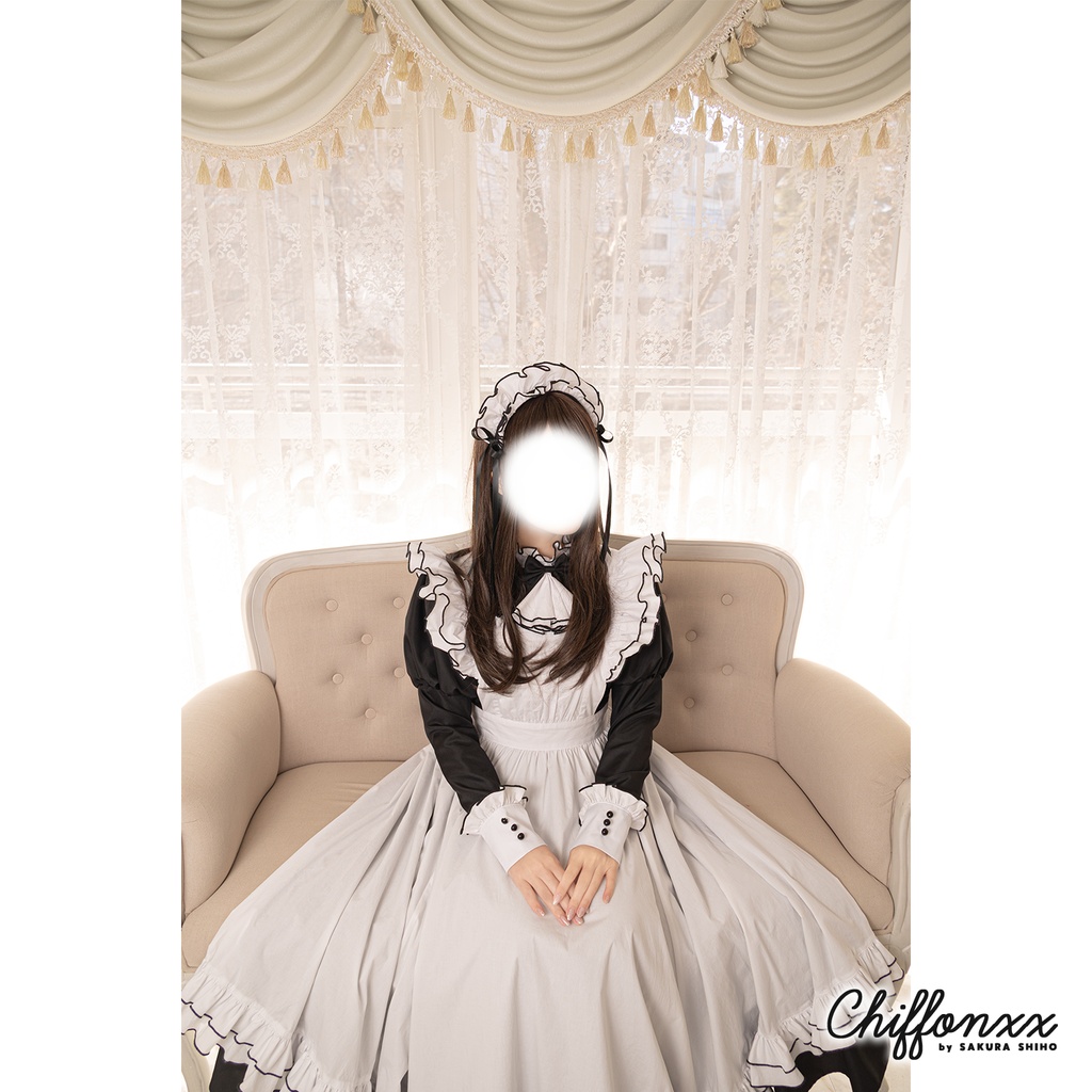 Chiffonxxオリジナルメイド服「 OYSTER WHITE 」