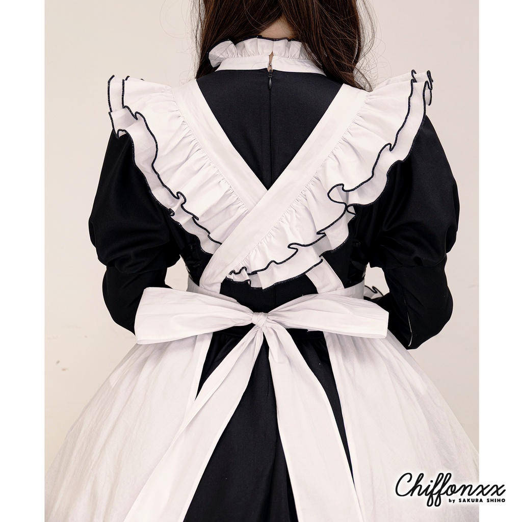 Chiffonxxオリジナルメイド服「 OYSTER WHITE 」