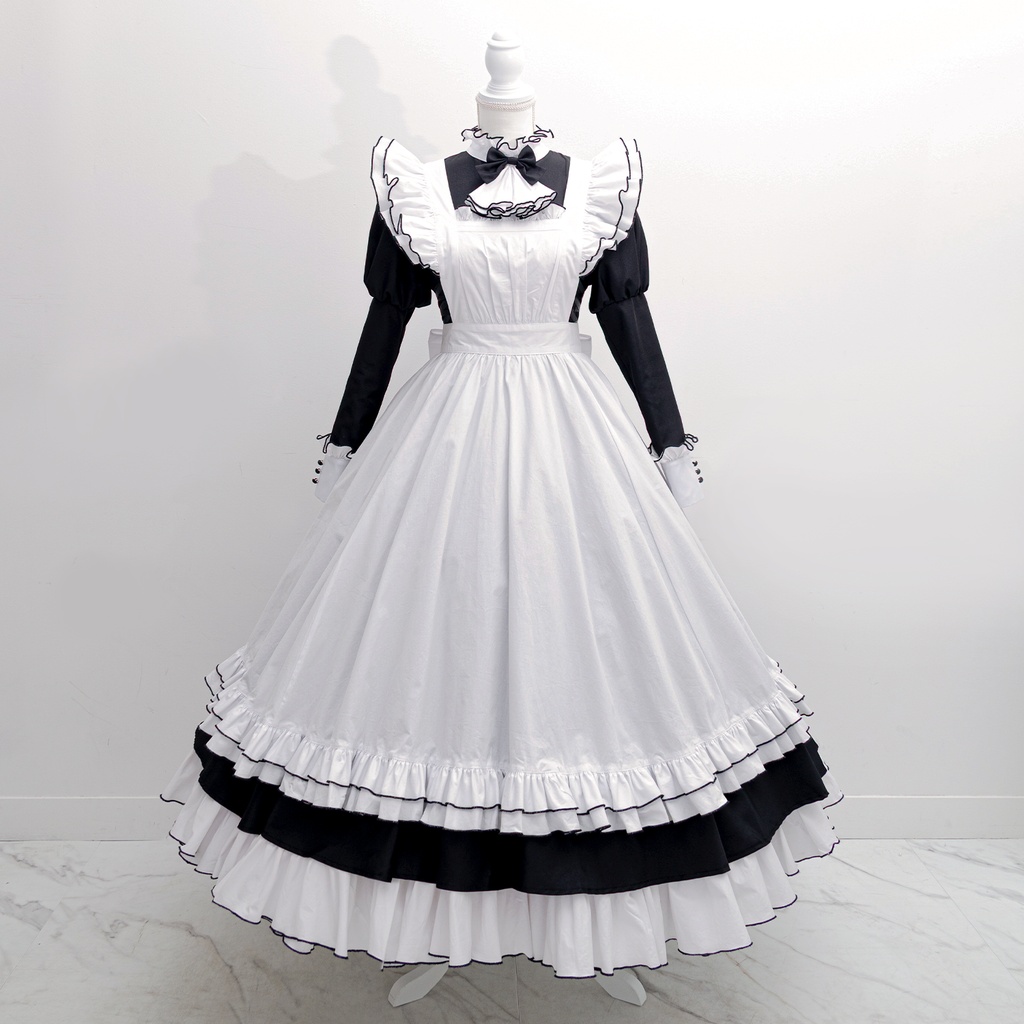 Chiffonxxオリジナルメイド服「 OYSTER WHITE 」