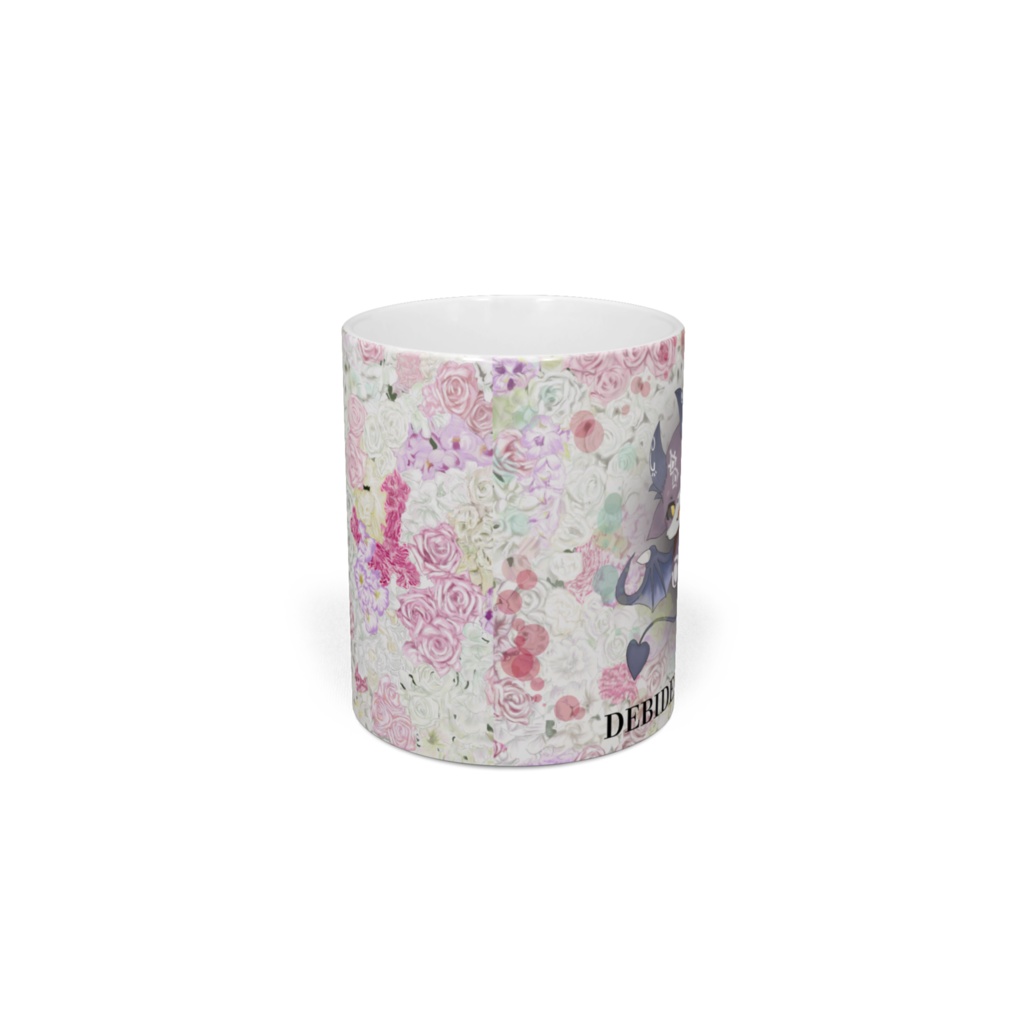 【非公式】おばばの でび様と花絨毯マグカップ