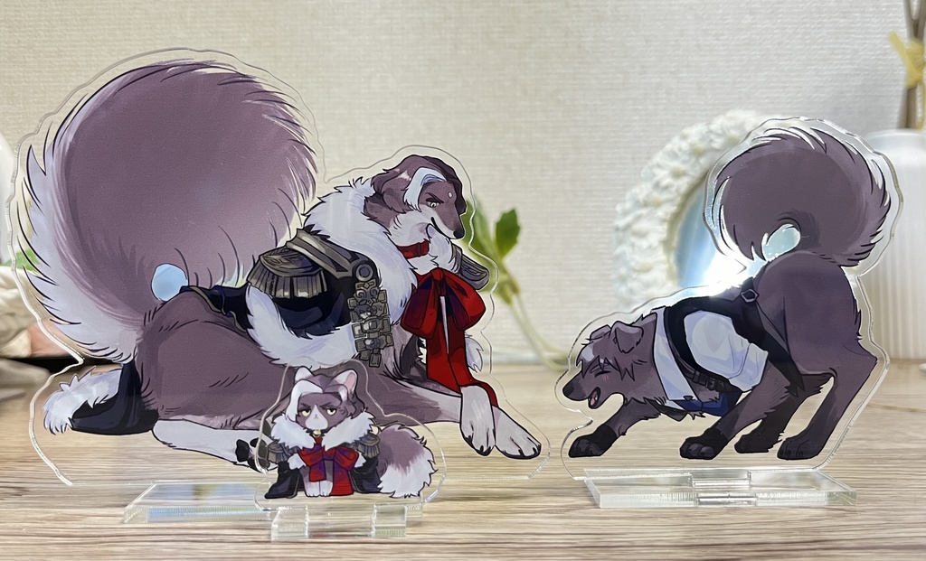 FF14アニマルアクリルスタンド