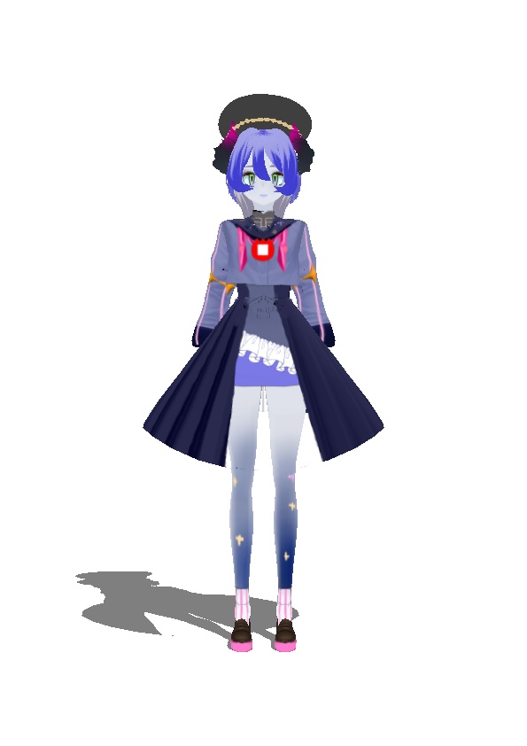 ネオン・ヴェスパー　VRMモデル