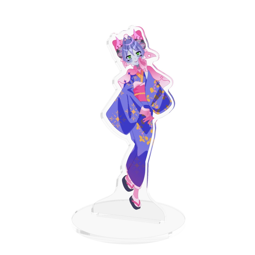 ネオン・ヴェスパー　着物アクリルスタンド