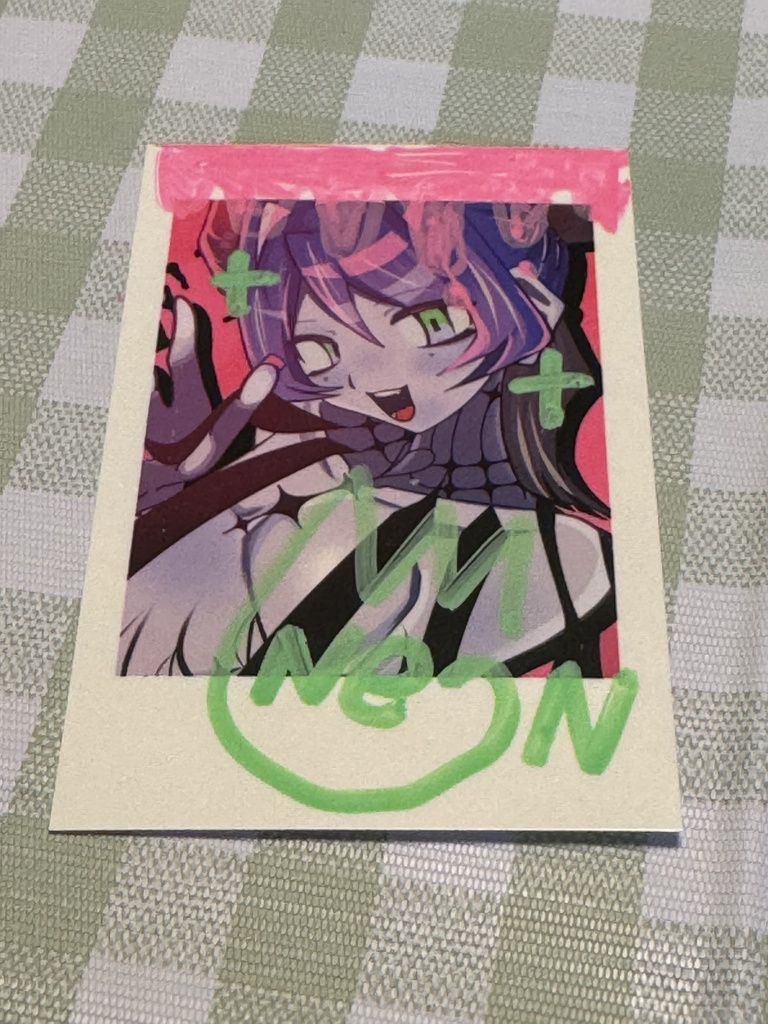 ネオン・ヴェスパー　チェキ