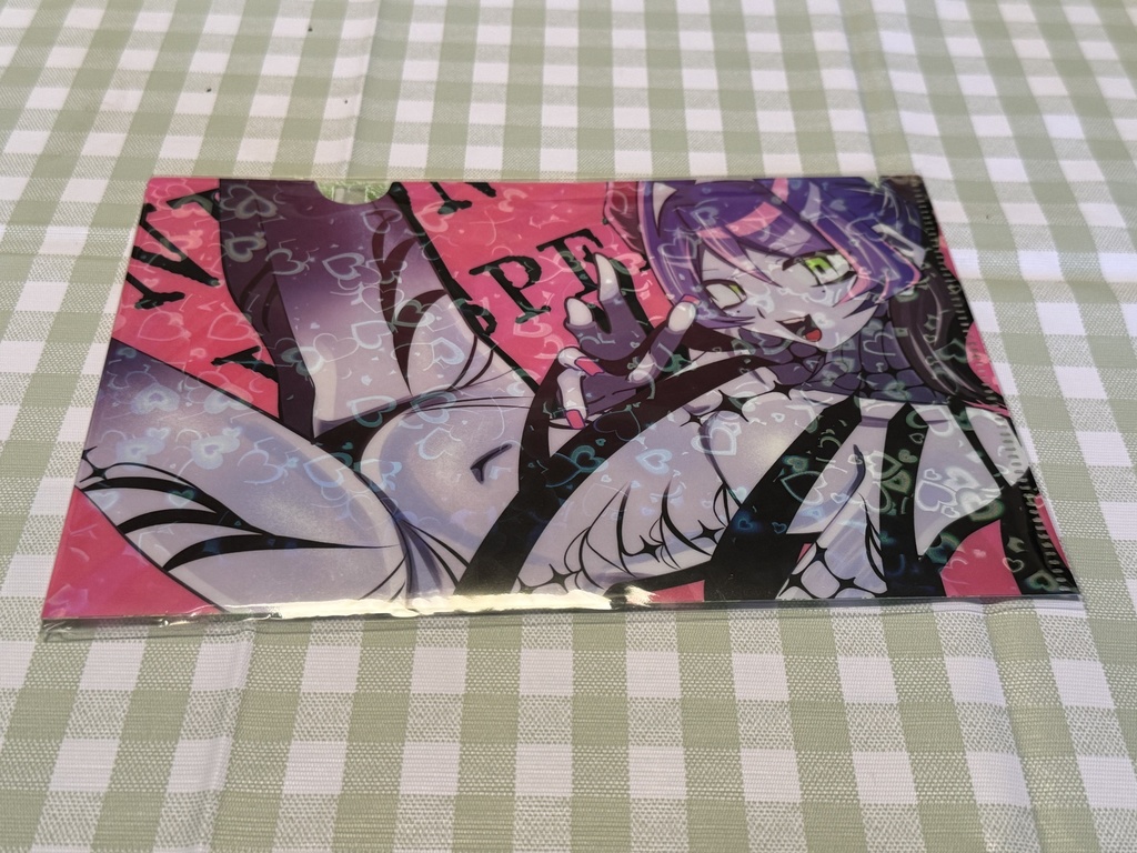 ネオン・ヴェスパー　ハートクリアファイル