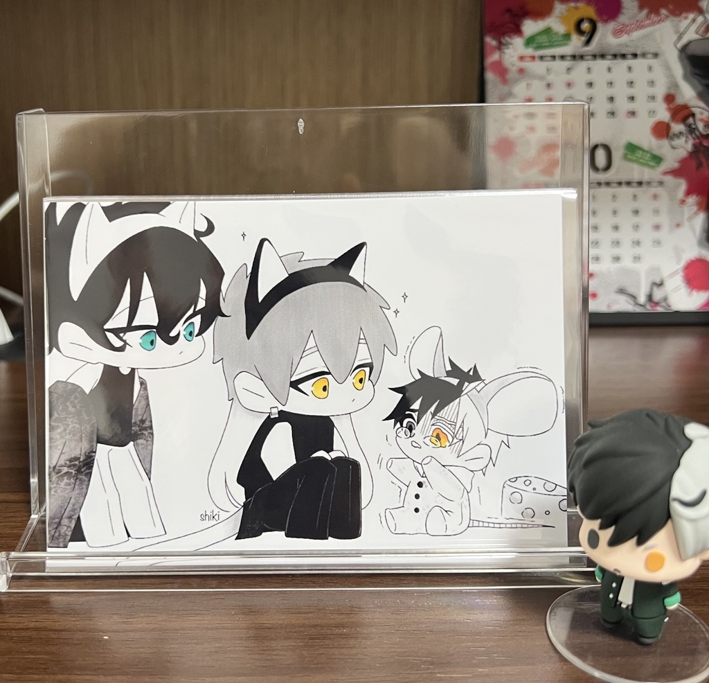 【ウィンブレ】猫とネズミ【ミニ】【ブロマイド？】