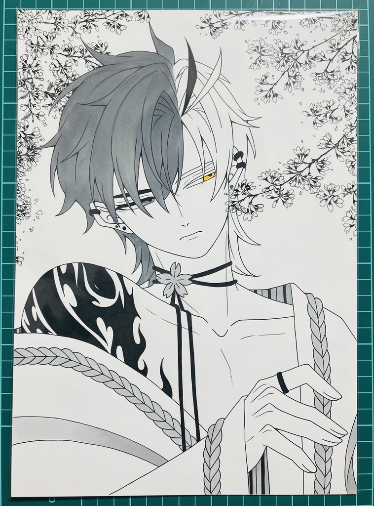 【ウィンブレ】桜遥【複製原画】