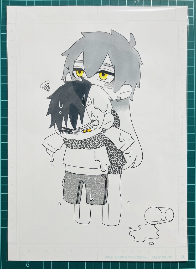 【ウィンブレ】焚石桜ミニ【複製原画】