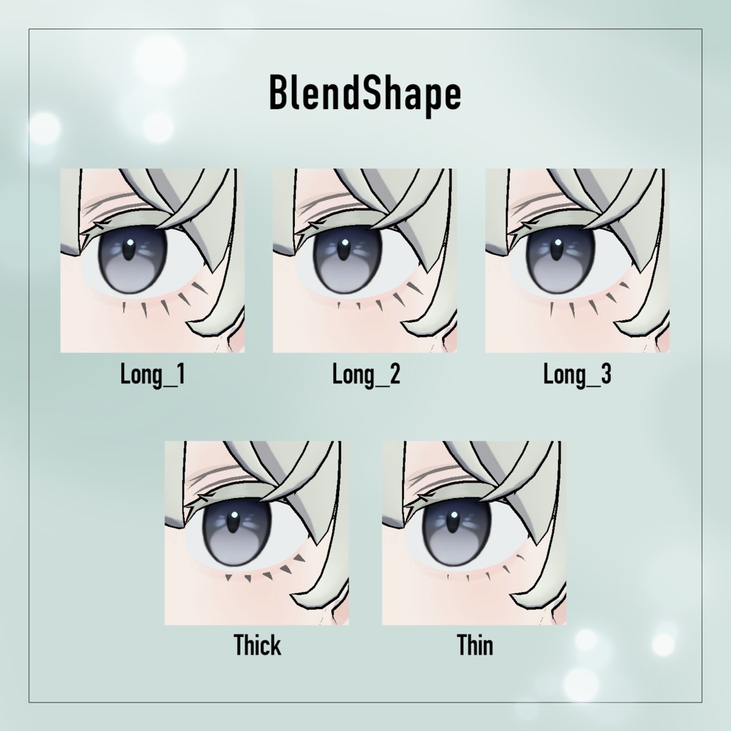 LowerEyelashes for Grus