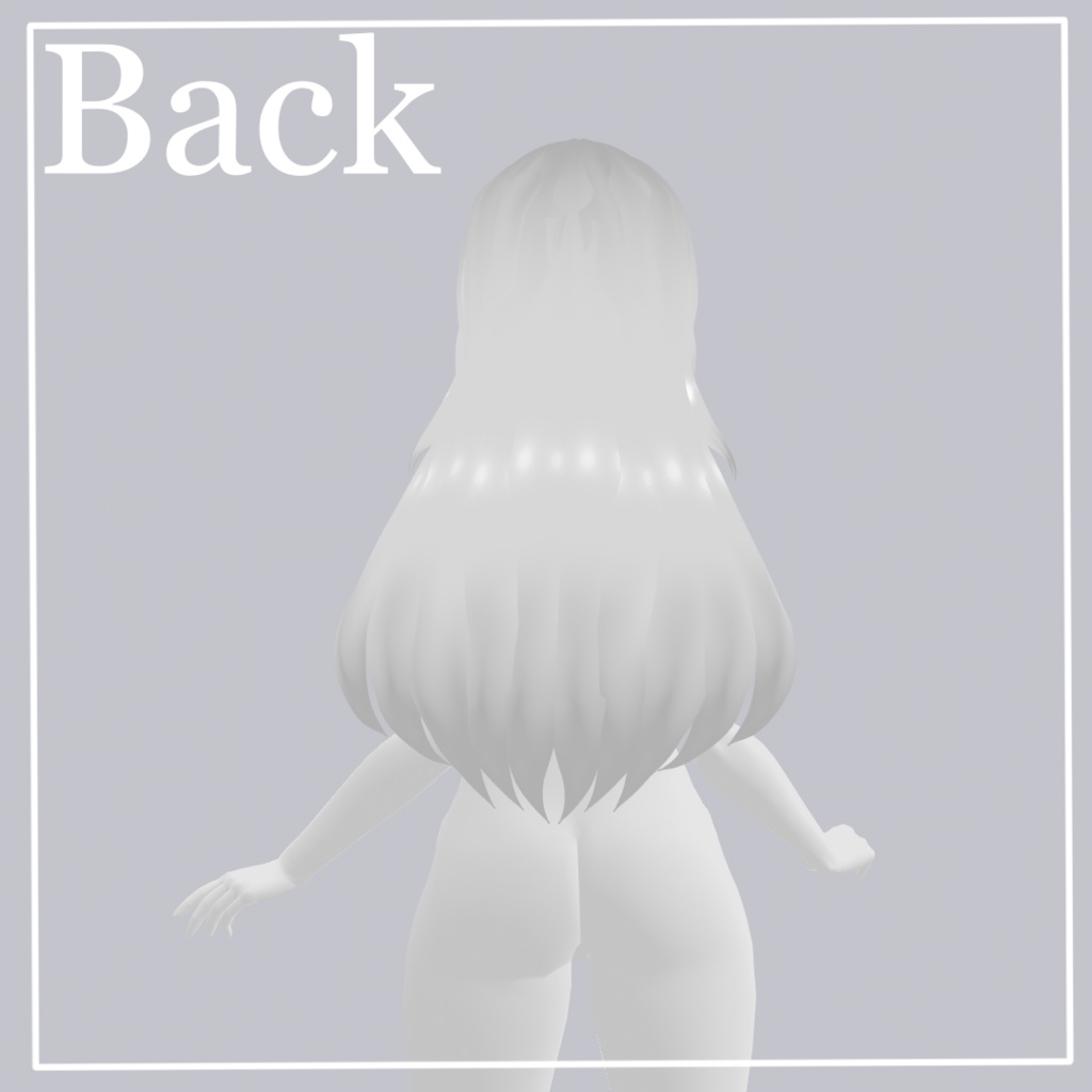 Simple Beauty II VRoid Hair Preset