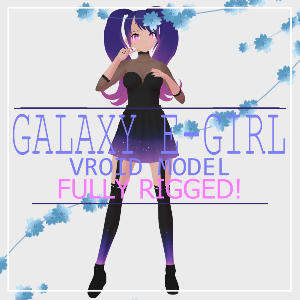Galax-E-Girl II VRoid Model